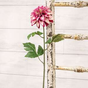 FG07254 Hot Pink Dahlia Stem, 24.5";