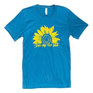 Soak Up The Sun T-Shirt, Heather Deep Teal