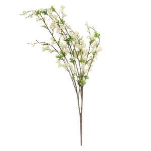 Cream Lilac Branch, 35" HJ092504;