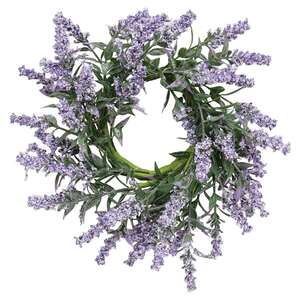 Lavender Blossoms Candle Ring, 2.5" SA112536;