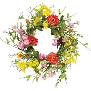 Sun Dazzled Blooms Candle Ring, 6" SA112540;