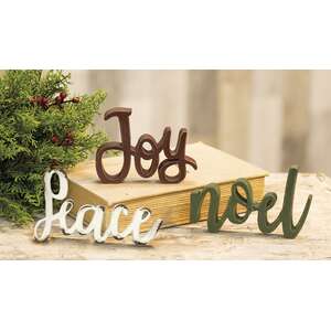 Christmas Word Sitter, 3 Asstd.