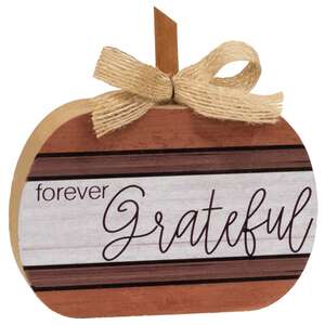 Autumn Blessings Chunky Pumpkin, 3 Asstd.