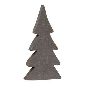 Snowy Farmhouse Colors Wooden Trees, 3/Set