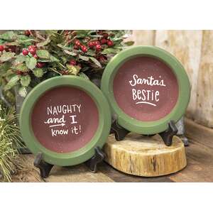 Santa's Bestie Dish Cup, 2 Asstd.