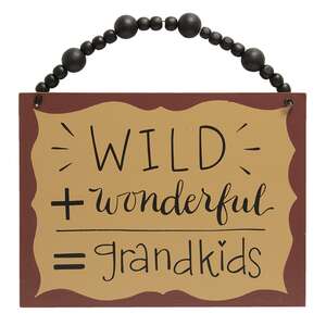 Grandparent Math Beaded Sign, 2 Asstd.