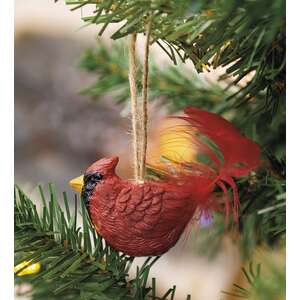 Resin Cardinal Ornament