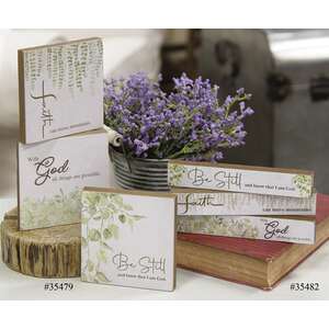 Be Still Mini Stick, 3 Asst.