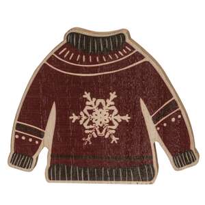 Christmas Sweater Chunky Sitter, 3 Asstd. 35505;