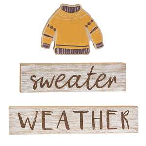 Sweater Weather Stackers, 3/Set 35508;