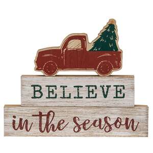 Believe in the Season Truck Stackers, 3/Set 35515;