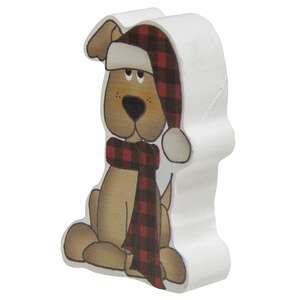 Chunky Christmas Puppy, 3 Asstd.