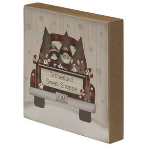 Jingle Bell Express 4" Square Block, 2 Asstd.