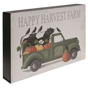Happy Harvest Farm Truck Box Sign
