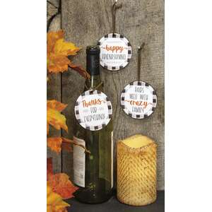 3/Set, Thanks For Everything Wine Tags