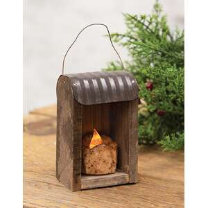 Tin Roof Tealight Hut