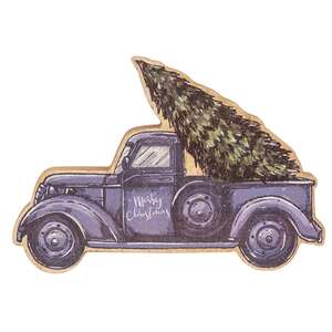 Blue Christmas Truck Chunky Sitter 35640;