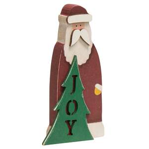 Joy Santa Wooden Sitter