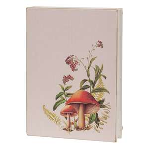Let Me Be Wild & Free Wooden Mushroom Book Riser 38232;