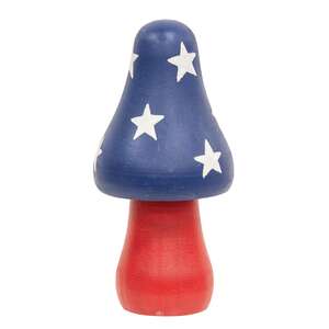 Wooden Americana Mushroom Sitters - 3/Set 38323;