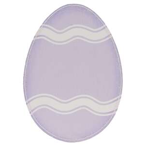 Glittered Lavender Easter Egg Accent/Planter Stake 38400;