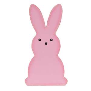 Pink Bunny Accent/Planter Stake 38406;