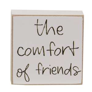 The Comfort of Friends Mini Square Blocks - 4/Set 38466;