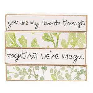 Together We're Magic Floral Tiny Mini Sticks - 4/Set 38473;