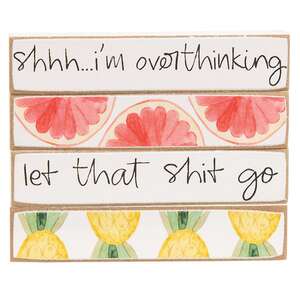 Let That Shit Go Summer Fruit Tiny Mini Sticks - 4/Set 38476;