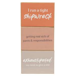 Tight Shipwreck Rectangle Block - 3 Asstd. 38511;