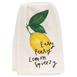 Easy Peasy Lemon Squeezy Dish Towel