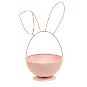 Distressed Metal Bunny Egg Bowls - 2/Set 70175;