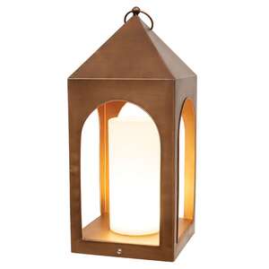 Copper Finish Open Air Tri-Function LED Lantern 70197;