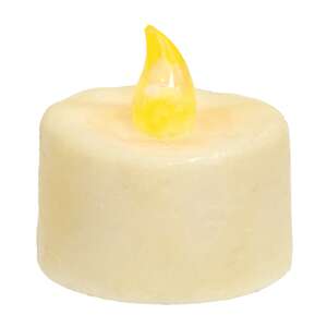 6/Pkg, Ivory Timer Tealights