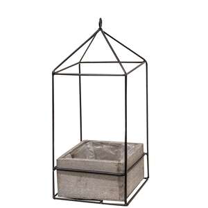 Plant Holder with Metal Frame 2/set