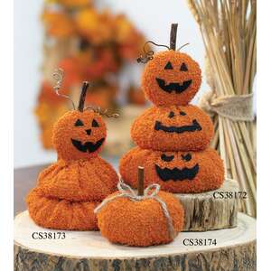 Melting Jack O' Lantern Stack - Large