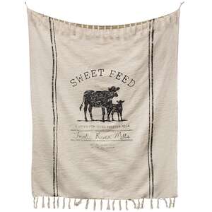 Sweet Feed Farmhouse Throw 28081;