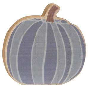 White & Gray Chunky Pumpkin Sitters, 3/set 35513;