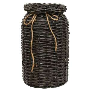 Black Willow Milk Can Basket HAC2453;