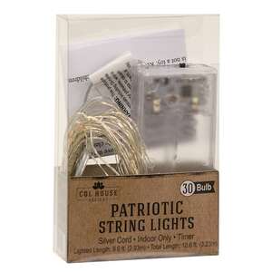 LED Patriotic Bud Lights, 30 ct L03926;