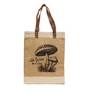 Go Wild For A While Jute Tote LT12;