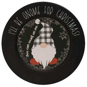 Gnome Place Like Home Plate, 3 Asstd.