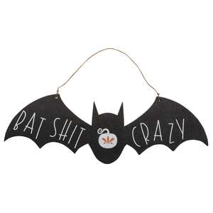 Bat Shit Crazy Ornament, 3 Asstd.