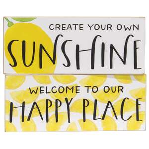 Sunshine Lemon Block, 2 Asstd.