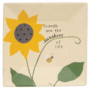 Buzzillion Blessings Square Plates, 2 Asstd.