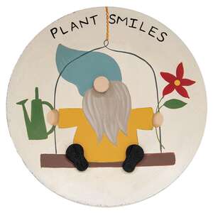 Gardening Gnome Plates, 3 Asstd.