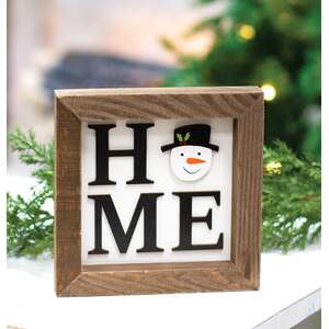 Home Magnetic Sign w/9 Magnets