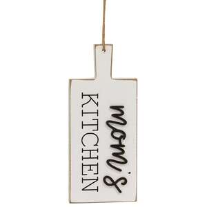 Distressed Mom's Kitchen Cutting Board Ornament