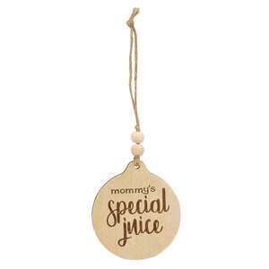 Dinner Is Poured Beaded Wine Tag, 3 Asstd.