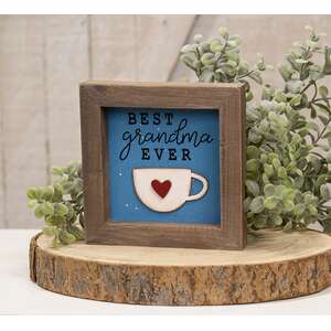 Best Grandma Ever Shadowbox Frame